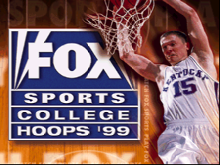 Fox Sports College Hoops '99 (USA) Title Screen